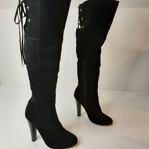 Mark. Over the knee suede boots size 7